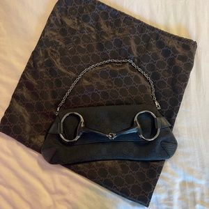 Vintage horsebit Gucci bag